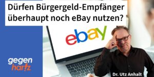 Neues Gesetz: Kein Ebay und Co für Bürgergeld-Bezieher?