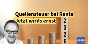 Quellensteuer auf die Rente? Plan wird jetzt ernst- Millionen von Rentnern wären betroffen