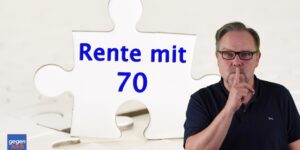 Rente mit 70 beschlossen in Dänemark jetzt beschlossen - Probelauf für Deutschland?
