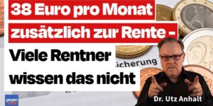Zuschuss 38 Euro monatlich zur Rente - Viele Rentner wissen davon nichts
