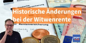 Historische Änderungen bei der Witwenrente: Wer vom neuen Recht betroffen ist