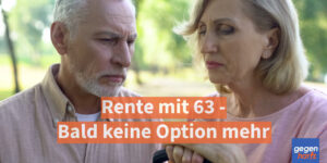 Rente: Renteneintritt ab 2026 - Viele Rentner verlieren Sonderrechte
