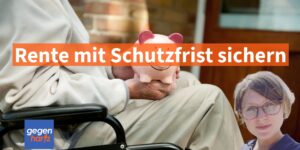 Schwerbehinderung: Schutzfrist verlängern und Rente sichern trotz GdB unter 50