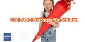 Bürgergeld: Verein gibt Zuschuss 150 Euro für die Einschulung