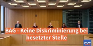 Schwerbehinderung: Wegweisend - Keine Diskriminierung in diesen Fällen - Urteil BAG