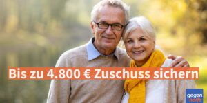 Rente: Jetzt bis zu 4.800 € Zuschuss sichern