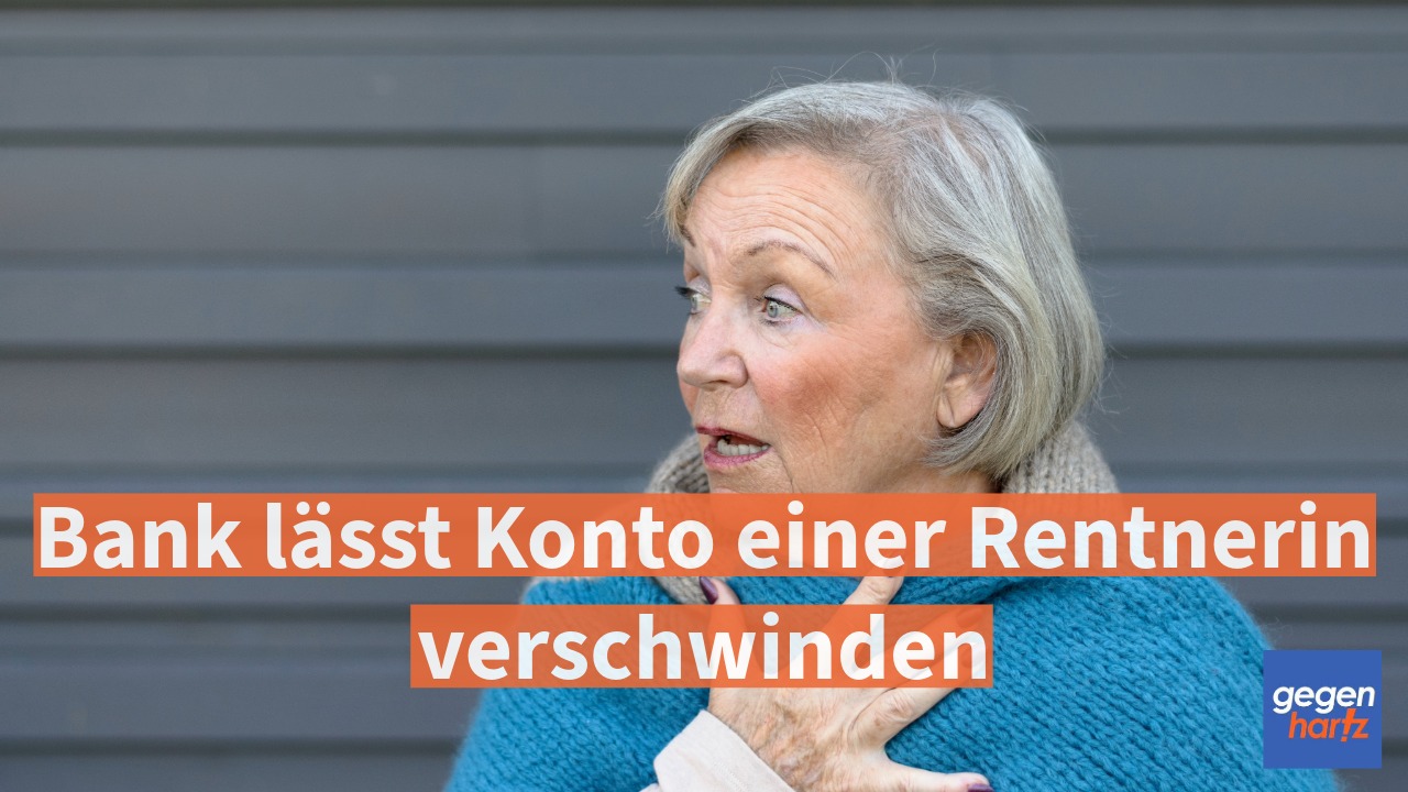 Rente: Bank lässt Konto einer Rentnerin verschwinden