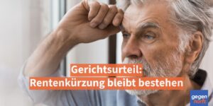 Rente: Kürzung bleibt bestehen - Kinder-Zuschlag nicht übertragbar