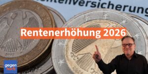 Rentenerhöhung 2026: So hoch soll die Rente steigen