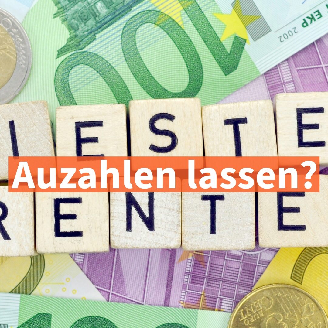Riester Rente einfach auszahlen lassen? So kann es gehen