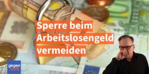 Arbeitslosengeld: Sperrzeit bei Kündigung mit gesundheitlichen Gründen vermeiden