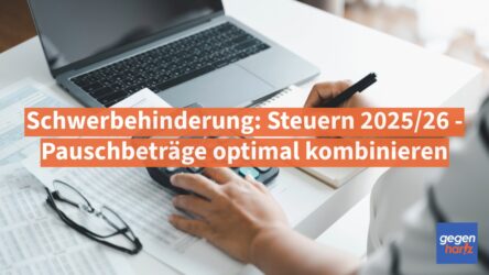 Beitragsbild von: Schwerbehinderung: Pauschbeträge 2026 optimal kombinieren und sparen