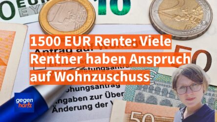 Beitragsbild von: 1500 Euro Rente: Auch Rentner haben einen Anspruch auf Wohngeld