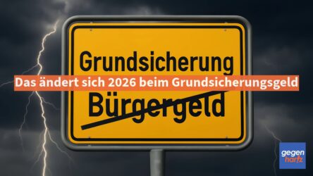 Beitragsbild von: Bürgergeld: Aktuell! Das ändert sich 2026 beim Grundsicherungsgeld