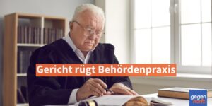 Schwerbehinderung: Gericht rügt Behördenpraxis - und kassiert Herabstufung nach Aktenlage