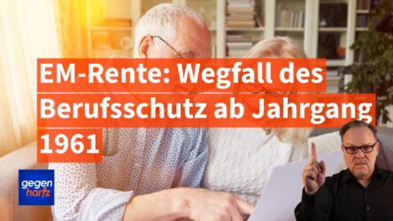 Beitragsbild von: Keine Berufsschutz-Rente mehr ab Jahrgang 1961: Das gilt stattdessen