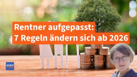 Beitragsbild von: Rente: 7 Regeln die sich für Rentner ab 2026 ändern