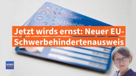 Beitragsbild von: Neuer EU-Behindertenausweis mit verbesserten Vorteilen ab 2026