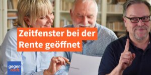 Rente: Am 1. Oktober 2025 öffnete sich ein wichtiges Zeitfenster für langjährig Versicherte