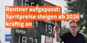Rentner aufgepasst: Benzinpreise steigen ab 2026 deutlich an