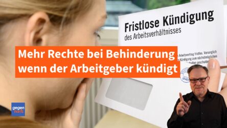 Beitragsbild von: Kündigung bei Schwerbehinderung: Mehr Rechte bei Behinderung
