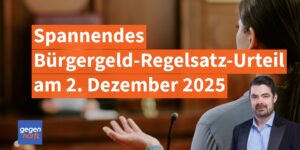 Am 2. Dezember wird's spannend: Bundessozialgericht entscheidet über Bürgergeld-Regelsätze