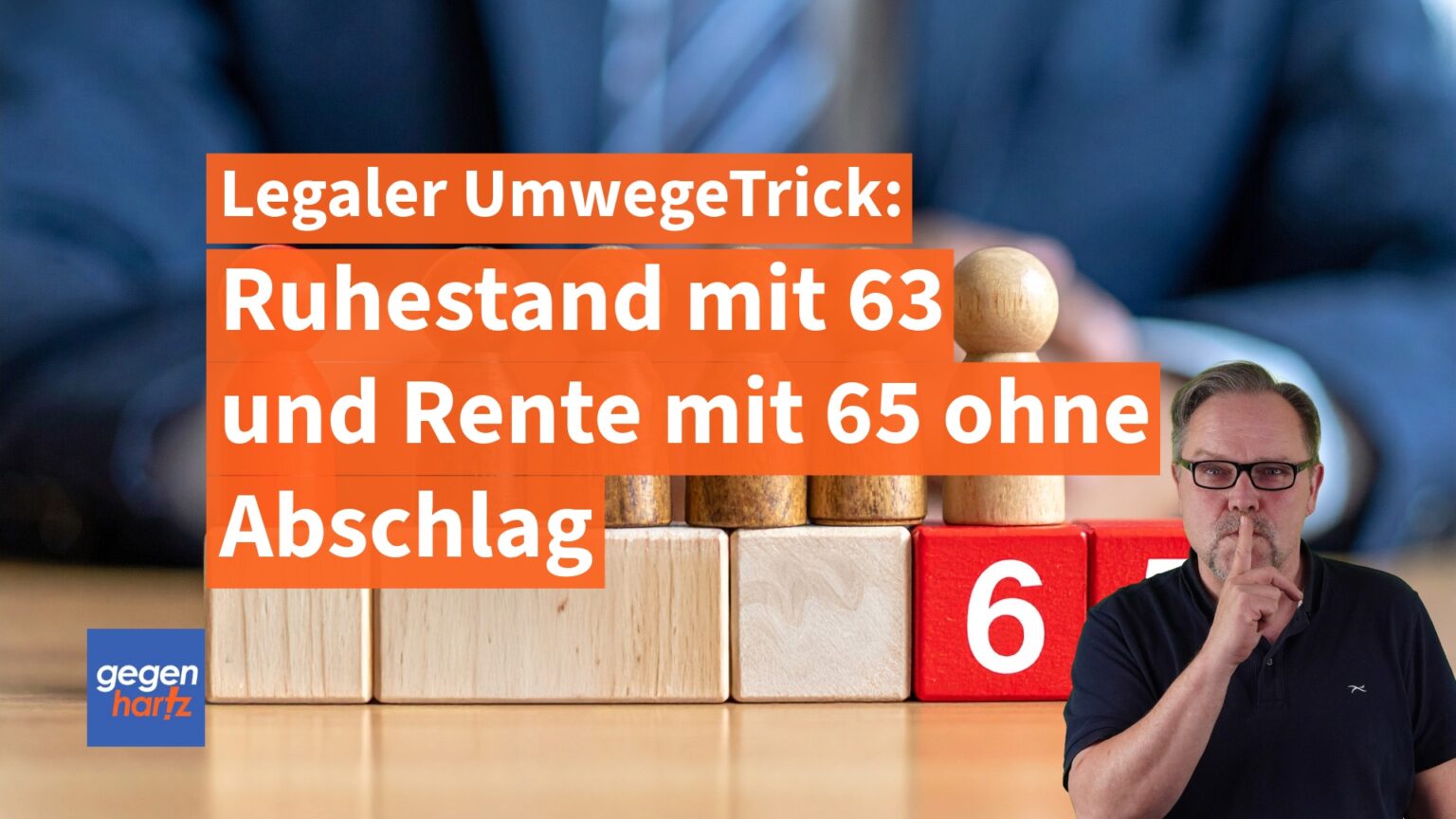 Wunderbar Rente 63 Abzuge Fotos