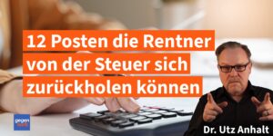 Rente: 12 Posten die Rentner von der Steuer absetzen können - mit Tabelle