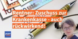 Rente: Rentner haben Anspruch auf den Zuschuss zur Krankenversicherung