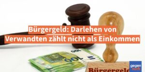 Bürgergeld: Darlehen von Verwandten zählt nicht als Einkommen - Urteil