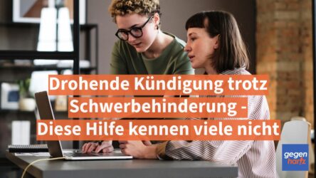 Beitragsbild von: Drohende Kündigung trotz Schwerbehinderung - Diese Hilfe kennen viele nicht