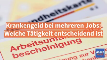Beitragsbild von: Krankengeld bei mehreren Jobs: Diese Tätigkeit entscheidend ist