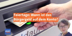 Feiertage: Wann wird das Bürgergeld im Dezember ausgezahlt?