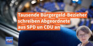 Tausende Bürgergeld-Bezieher schreiben Abgeordnete aus SPD und CDU an