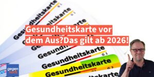 Rentner aufgepasst: Gesundheitskarte vor dem Aus? Das gilt ab 2026
