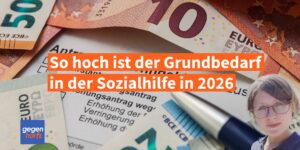 So hoch ist der Grundbedarf für eine Person in der Sozialhilfe 2026