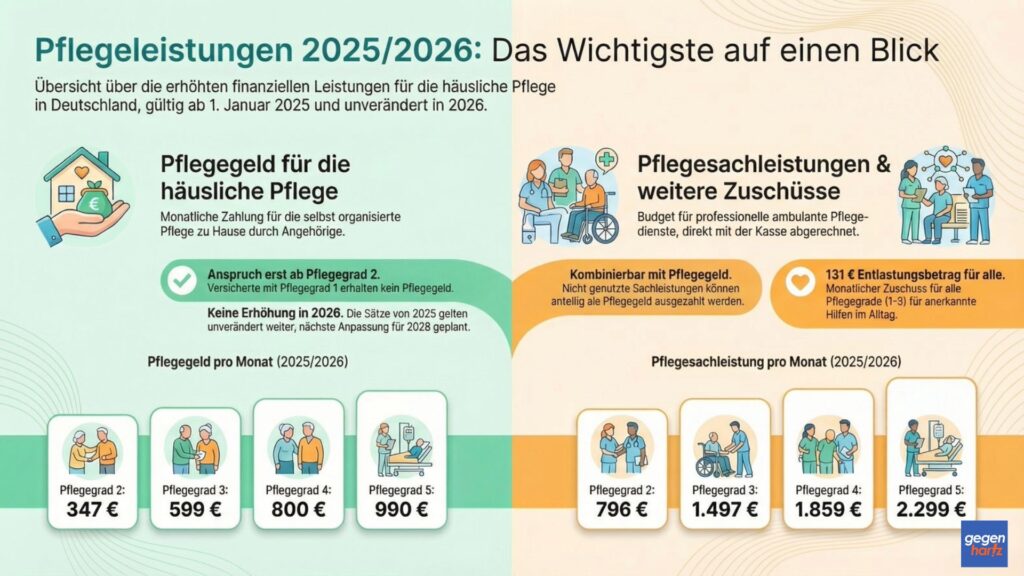 Pflegegeld 2026
