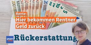 Hier bekommen Rentner Geld zurück
