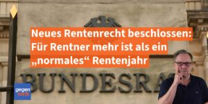 Neues Rentenrecht beschlossen: 2026 wird für viele Rentner mehr ist als ein „normales“ Rentenjahr