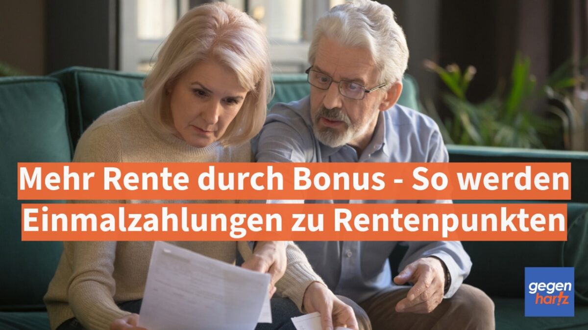 Rente: Mehr Rente durch Bonus - So werden Einmalzahlungen zu Rentenpunkten