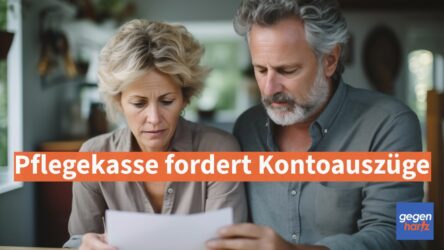 Beitragsbild von: Pflegegeld: Pflegekasse fordert von Empfängern jetzt die Kontoauszüge an