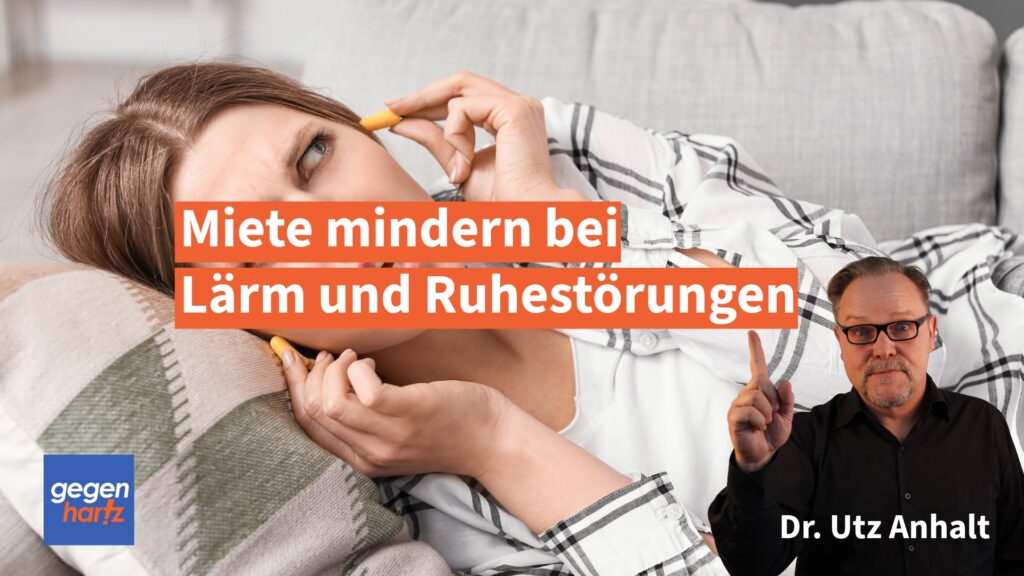Mietminderung bei Lärm und Ruhestörungen