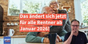 Rente: Das ändert sich jetzt für Rentner ab Januar 2026