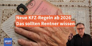 Neue KFZ-Regeln ab 2026: Das müssen Rentner jetzt wissen