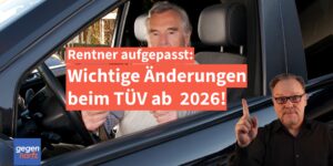 Rentner aufgepasst: Wichtige TÜV-Änderungen, die alle Autofahrer ab 2026 kennen sollten