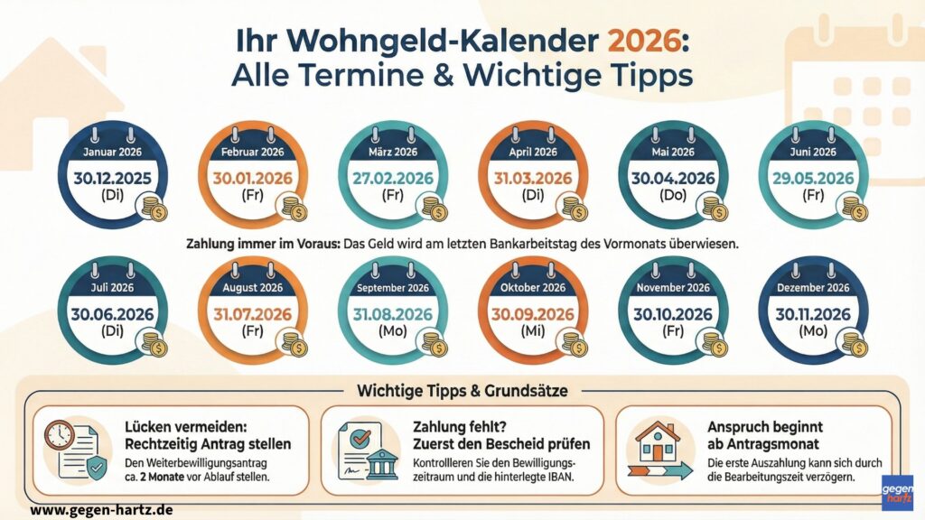 Wohngeld-Auszahlung 2026