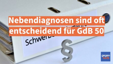 Beitragsbild von: Schwerbehinderung: Diese Nebendiagnosen sind oft entscheidend für GdB 50