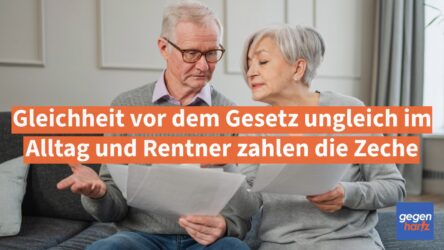 Beitragsbild von: Rente: Gleichheit vor dem Gesetz ungleich im Alltag und Rentner zahlen die Zeche