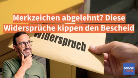 Beitragsbild von: Schwerbehinderung: Merkzeichen abgelehnt? Diese Widersprüche kippen den Bescheid