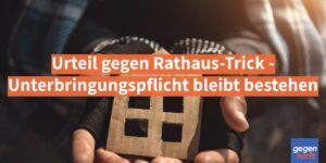 Bürgergeld: Urteil gegen Rathaus-Trick - Unterbringungspflicht bleibt bestehen